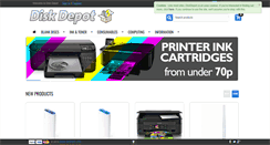 Desktop Screenshot of diskdepot.co.uk