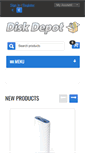 Mobile Screenshot of diskdepot.co.uk